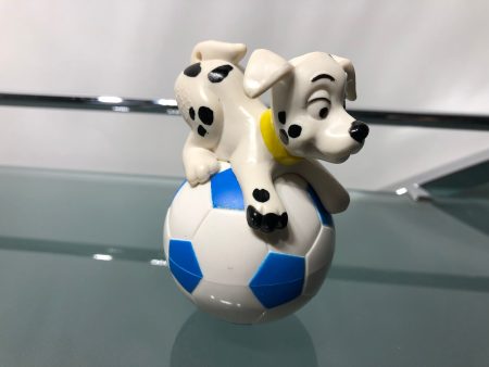 101 Dalmatians Puppy on Soccer Ball - Disney Ornament #42 McDonald s Happy Meal Toy Online Sale