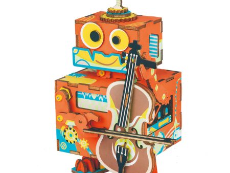 Little Performer Music box robot Cheap