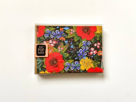 Wildflower Boxed Card Set of 8 Fashion