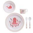 Kids Octopus 5 Piece Dish   Tableware Set For Cheap