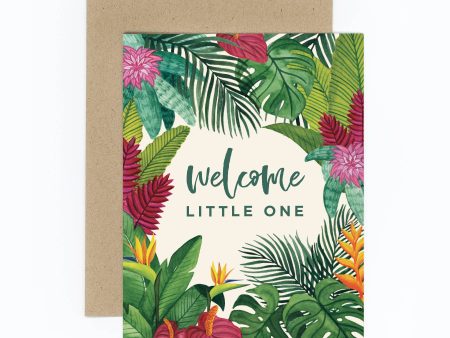 Welcome Little One Greeting Card Online Sale