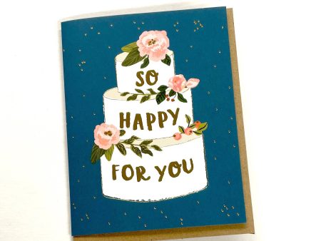 So Happy For You Card on Sale