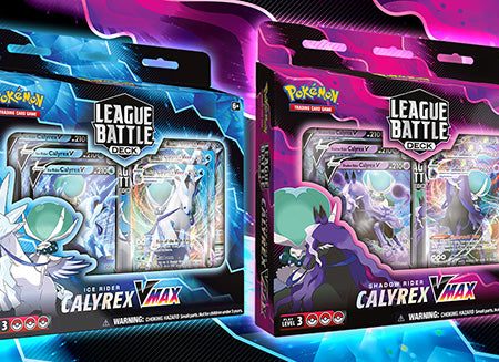 Pokémon TCG: League Battle Deck—Ice Rider Calyrex VMAX Shadow Rider Calyrex VMAX Cheap