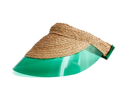 Green billiard visor - LOLA HATS Online Hot Sale