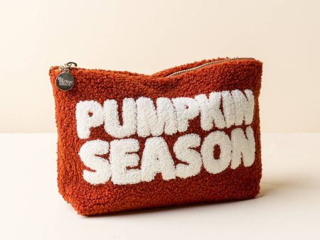 Pumpkin Season Teddy Pouch Supply