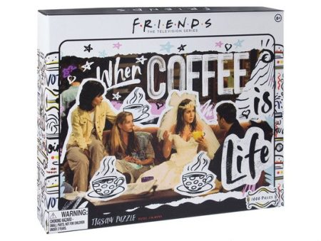 Friends - Coffee Is Life 1000 Piece Jigsaw Puzzle For Discount