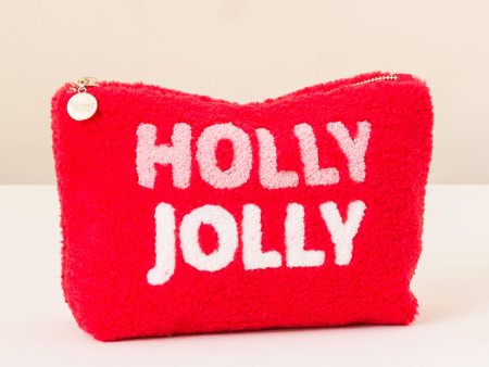 Teddy Pouch-Holly Jolly Supply