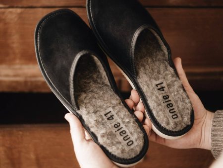 Men s Suede Mule Slippers Discount