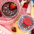 Chocolate Covered Strawberries Glossy Slime Fashion