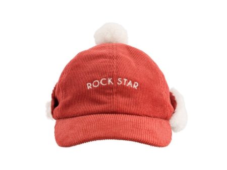 Brick red  Rock star  trapper hat - CHAMAYE Online Hot Sale