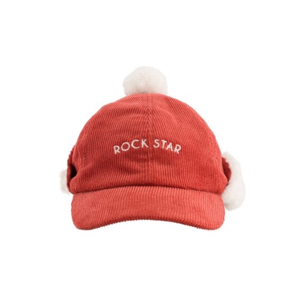 Brick red  Rock star  trapper hat - CHAMAYE Online Hot Sale