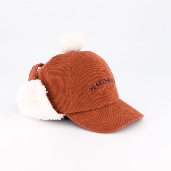 Heartbreaker  caramel brown trapper hat - CHAMAYE For Sale