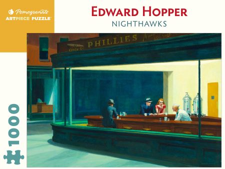 Edward Hopper: Nighthawks 1000-Piece Jigsaw Puzzle Hot on Sale