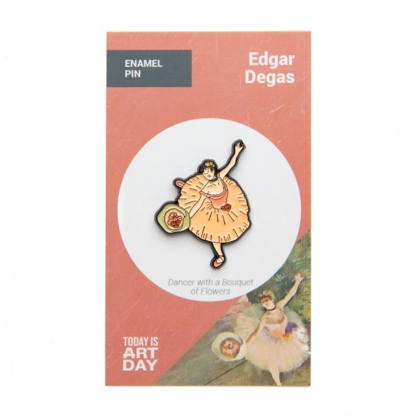 Today is Art Day - Pin - Dancer With Bouquet - Degas Fashion