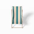 Deckchair canvas Tulum - THE NICE FLEET on Sale