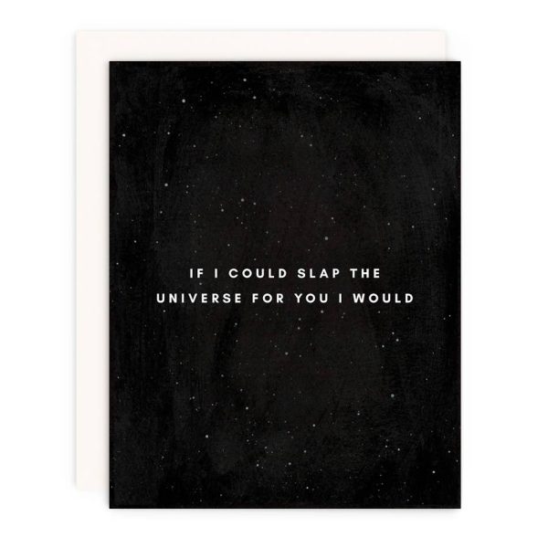 Slap The Universe Greeting Card on Sale