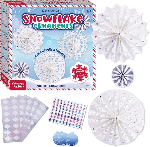 Make Your Own Snowflake Ornaments Online Hot Sale