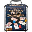 Mexican Train Double 12 Dominoes In Metal Carring Case: Traditions For Discount