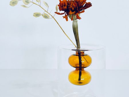 Supine Double Bubble Vase For Sale