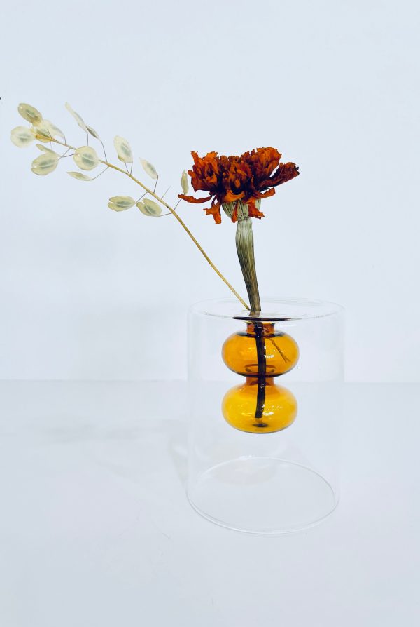 Supine Double Bubble Vase For Sale