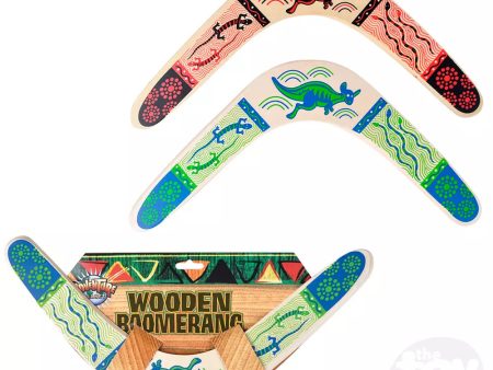 14  Wooden Boomerang on Sale