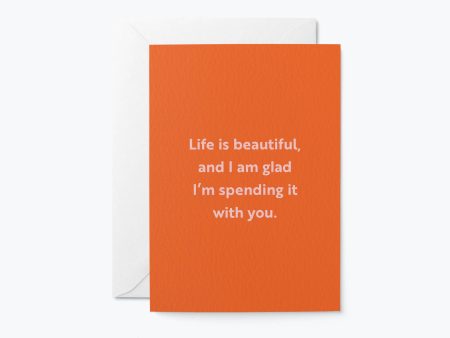 Life is beautiful Card Supply