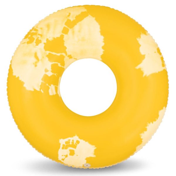 XL swim ring Goa yellow - THE NICE FLEET  Fashion