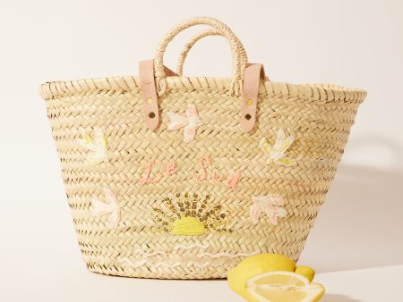 Panier Levanto rose - MARADJI Fashion