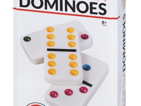 Double 6 Dominoes In Metal Tin For Cheap