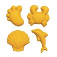 Set of 4 mustard sand molds - SCRUNCH Online Hot Sale