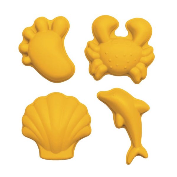 Set of 4 mustard sand molds - SCRUNCH Online Hot Sale