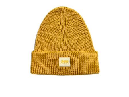 Yellow Paris beanie - LOURS PARIS  on Sale