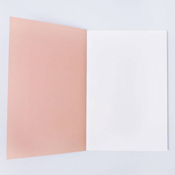 Burnt Peach Shadow Brush Lay Flat Notebook For Discount