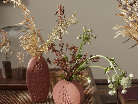 Blume Terracotta Vase For Discount