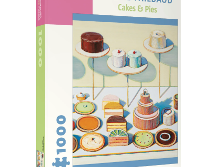 Wayne Thiebaud Cakes & Pies 1000 piece Puzzle For Discount