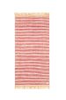 Beach mat Nosy striped red - THE NICE FLEET Online Sale