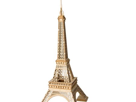 Eiffel Tower 3D Wooden Puzzle Fashion