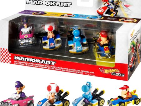 Hot Wheels® MarioKart™ 4 Pack Sale