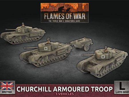 Flames Of War: Churchill Armoured Troop Fashion