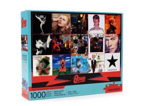 David Bowie Album Covers 1000pc Puzzle on Sale