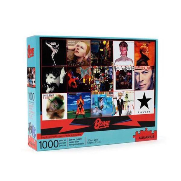 David Bowie Album Covers 1000pc Puzzle on Sale