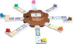 Mexican Train Double 12 Dominoes In Metal Carring Case on Sale