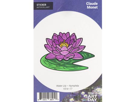 Today is Art Day - Sticker - Water Lily - Monet Online