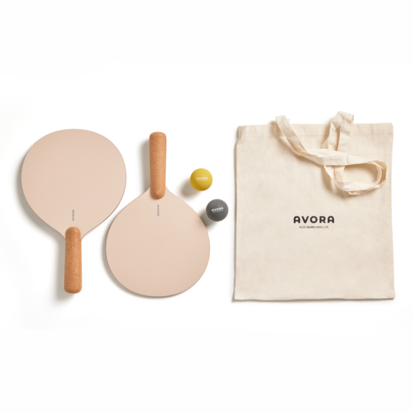 Raquettes de plage de luxe beige - AVORA Supply