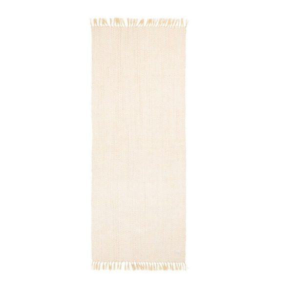 Nosy white herringbone beach mat - THE NICE FLEET Online Hot Sale