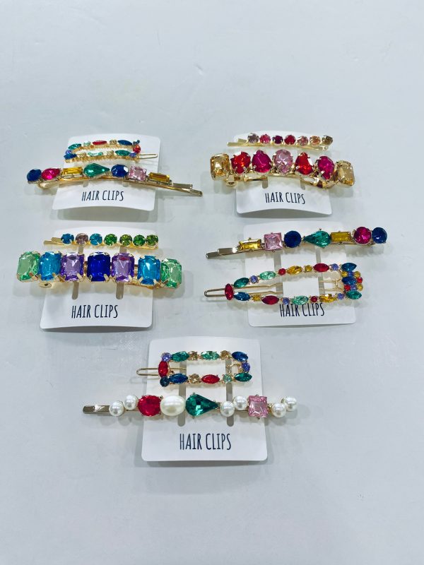 Jemmy Gem Hair Clips For Discount