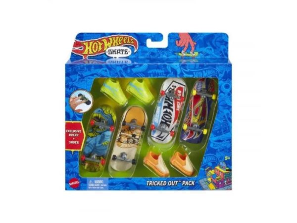 Hot Wheels Skate Tony Hawk Fingerboards & Skate Shoes Multipack For Cheap