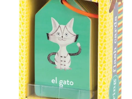 Spanish To English Flash Cards on Sale