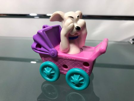 101 Dalmatians Puppy in Baby Carriage - Disney McDonald s Happy Meal Toy #100 Supply