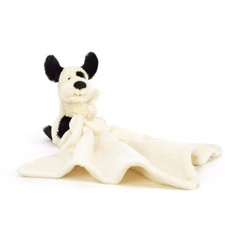 Bashful Black & Cream Puppy Soother For Discount